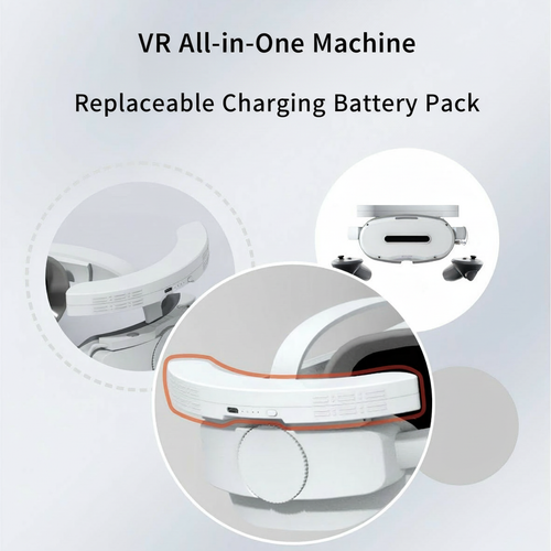 PICO 4 Series VR Power Bank Set: 1 Charging Dock and 1 Batteries