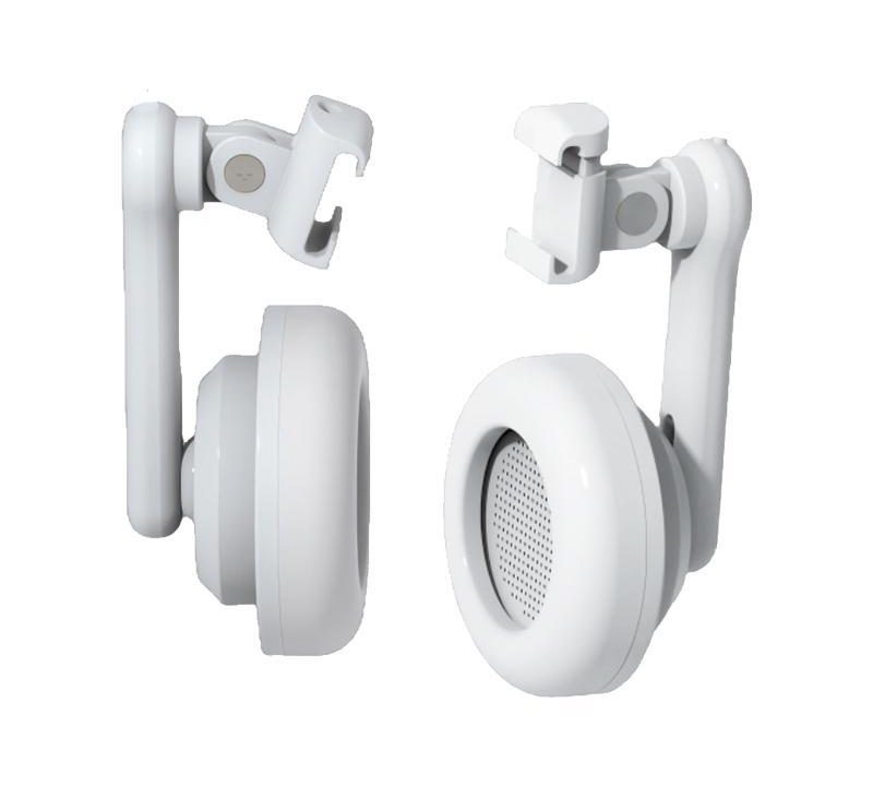 Left and right MAXXVR over-ear VR headphones